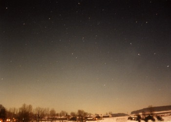 Wschodni horyzont 1998.02.04 ~19:10 CSE